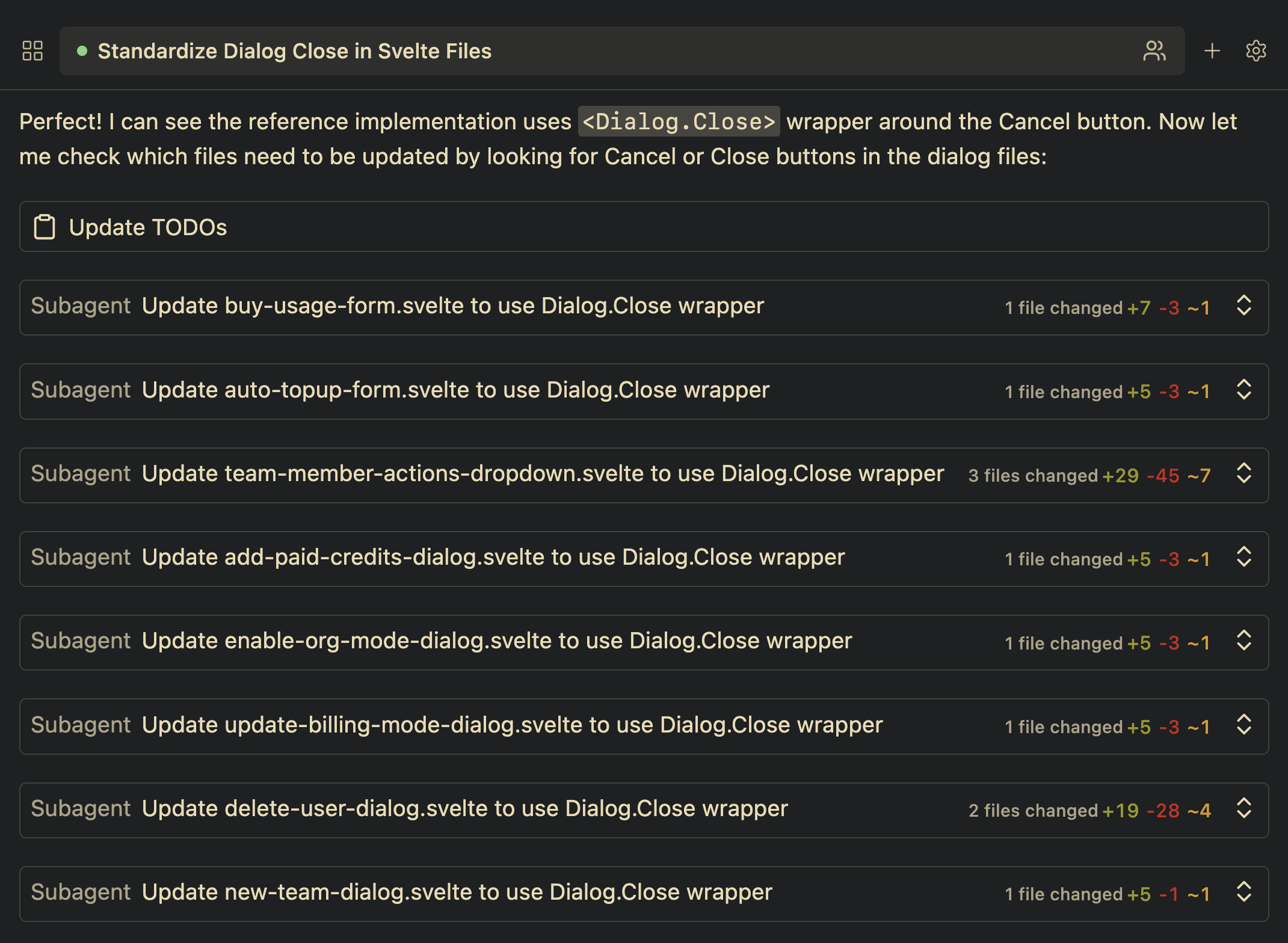 Agent spawning multiple subagents